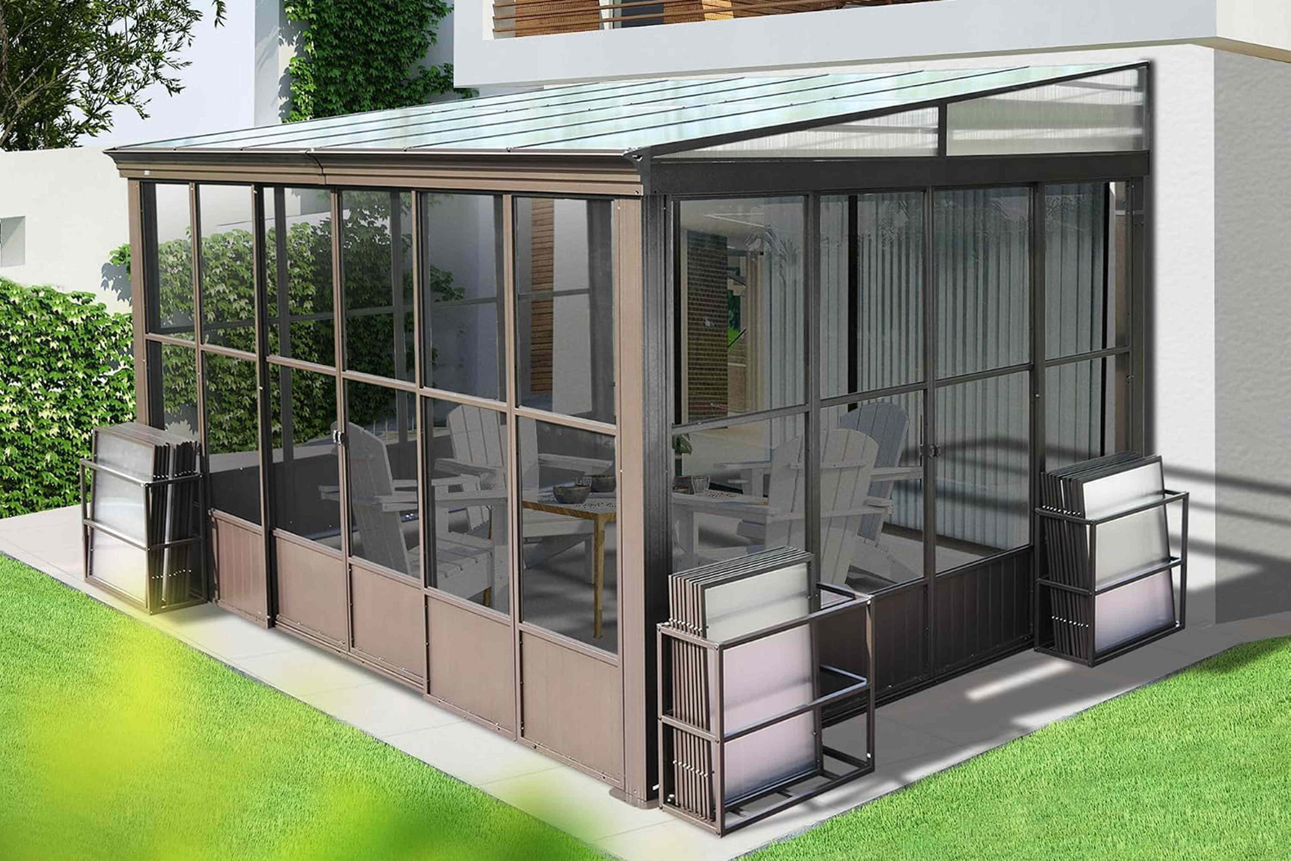Amazon’s selling a tiny home-style sunroom that turns your yard into a ...