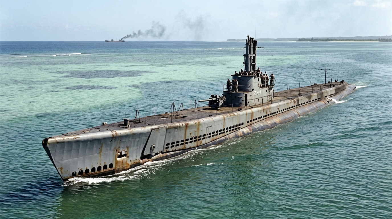 The USS Flasher sank more Japanese shipping than any US submarine