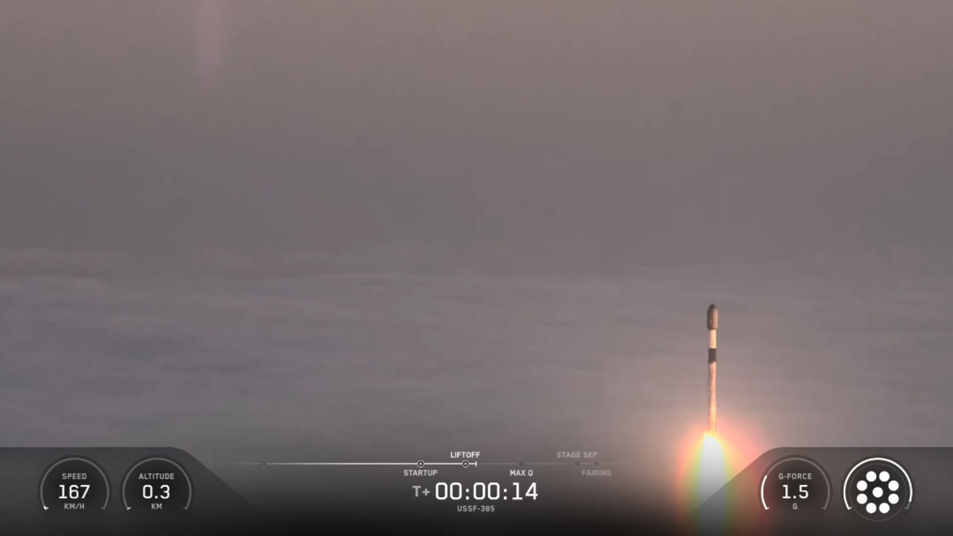 SpaceX launches classified mystery mission for US Space Force from ...