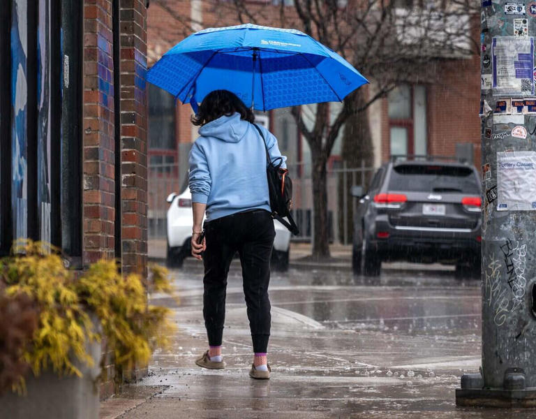 Weekend showers, storms hit Kansas City. How long will the rain last?