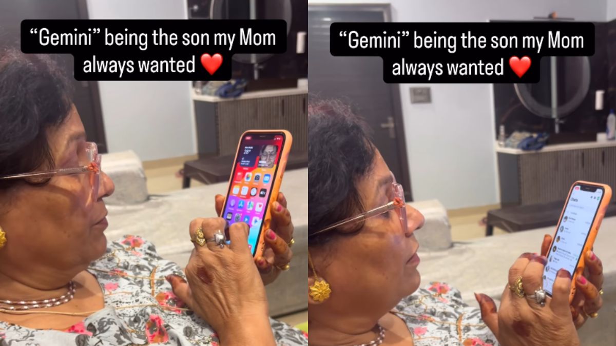 Mom gets Gemini's help posting WhatsApp status, son says AI is the son ...