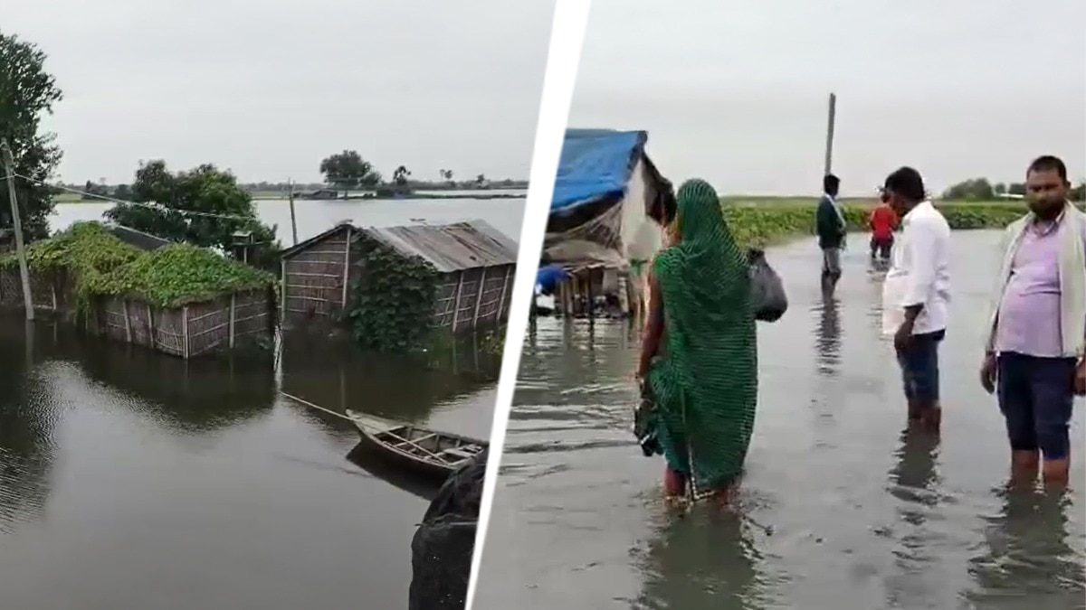 Water entered our homes: Kosi floods leave Bihar villagers short of ...