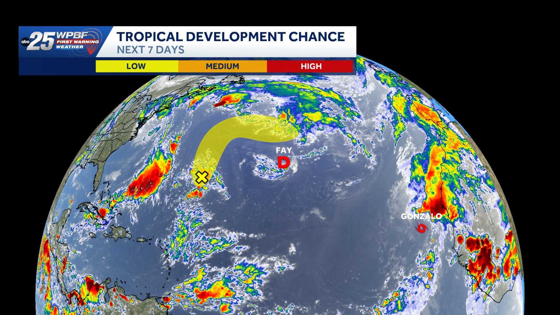 Another tropical system forms in the Atlantic