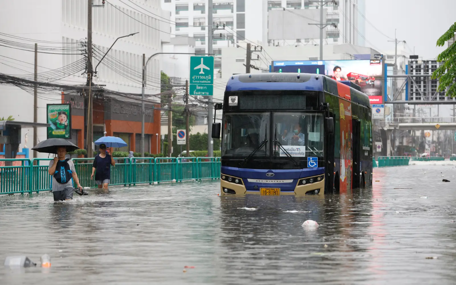 Bangkok declares disaster after homes flooded, roads submerged by heavy ...