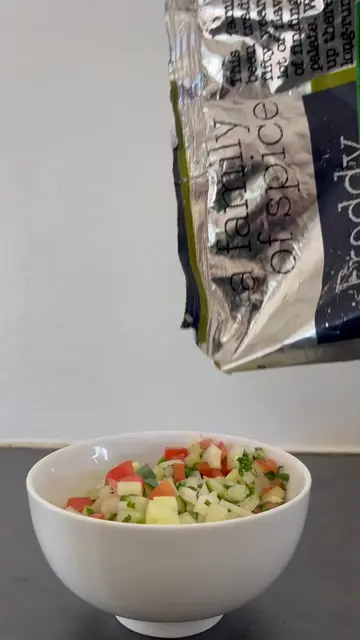 My quick fresh cucumber and tomato salsa recipe
