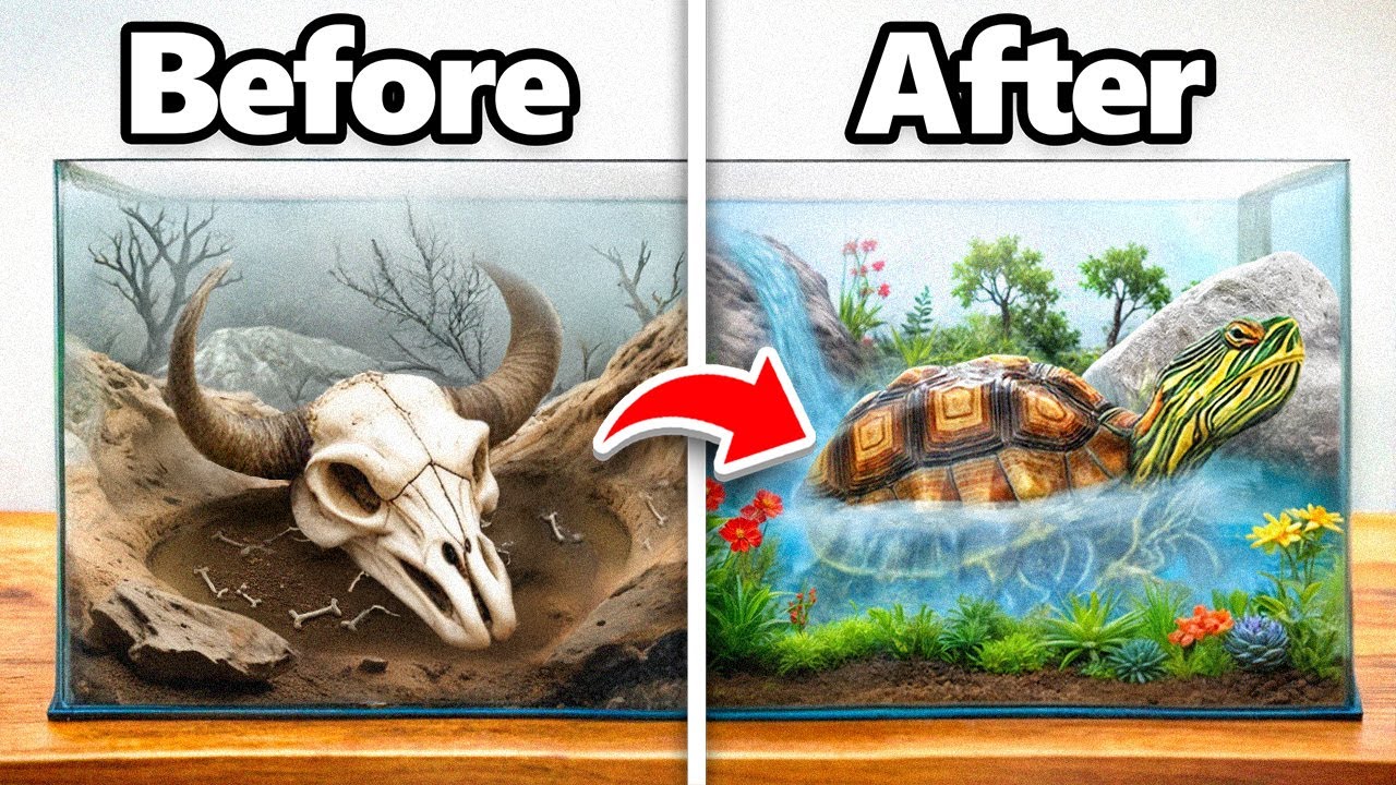 I transformed an abandoned turtle’s home