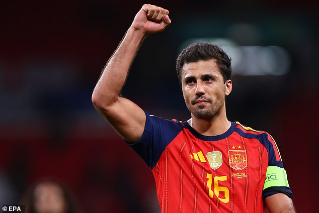 Rodri gave away a penalty after VAR told the referee to go to his pitch-side monitor