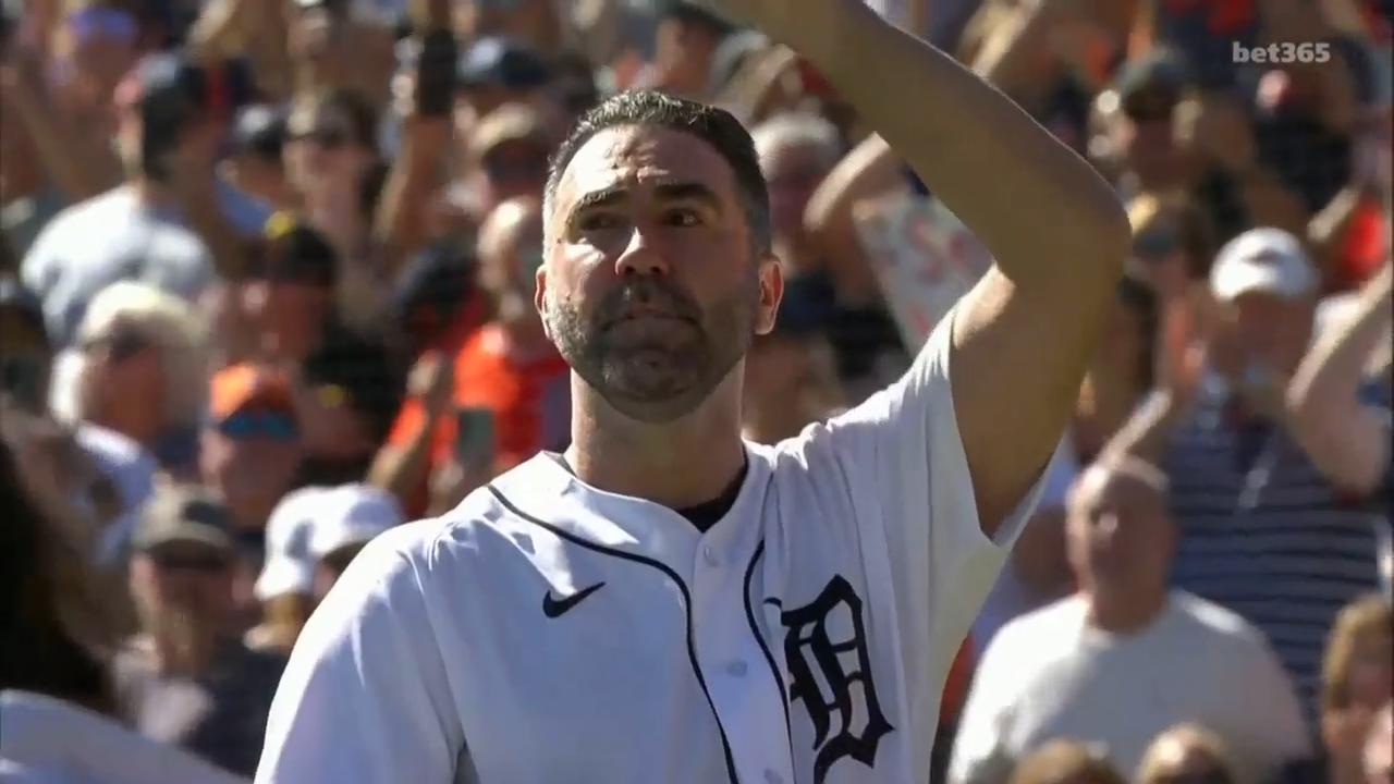 Moment: Verlander's last MLB start ends with daughter's hug and ...