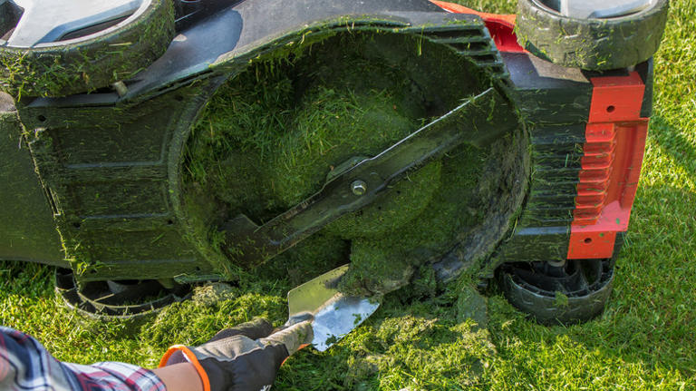 Keep grass from sticking to your lawn mower with a find from Tractor Supply