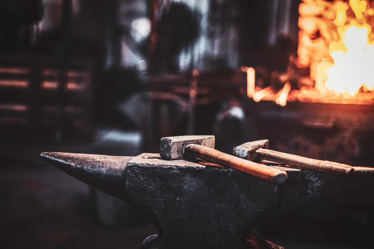 Casting metal means making a hole the exact shape of the object and ...
