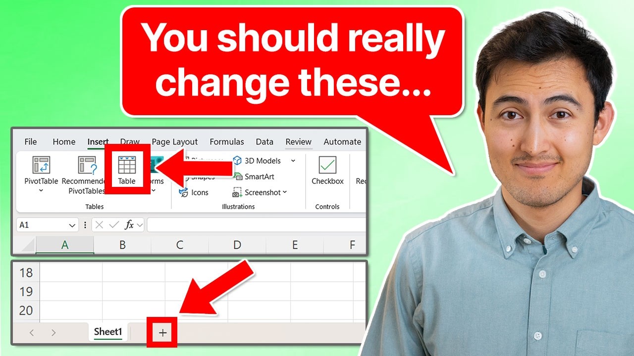 We never open Excel without these