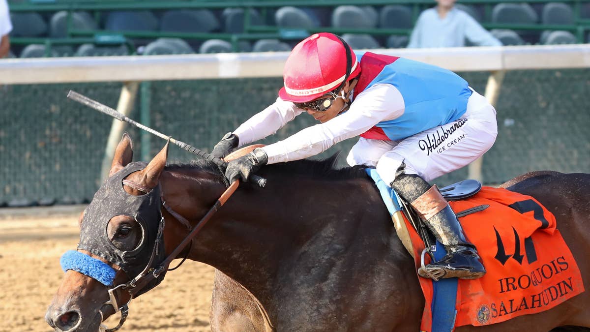 Iroquois winner Salahudin breezes bullet at Churchill