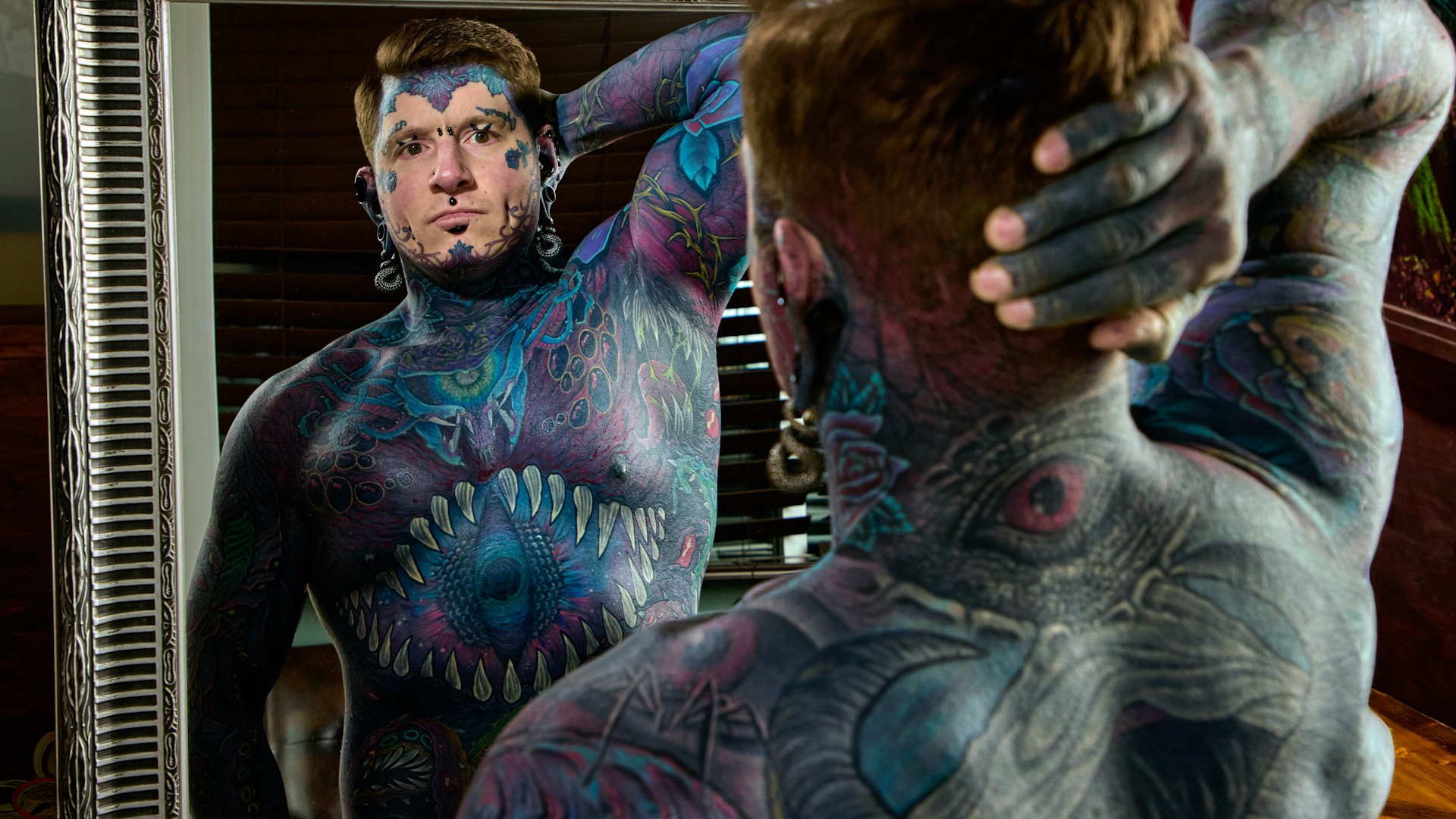 Meet Ephermeral Remy, the world's most tattooed man