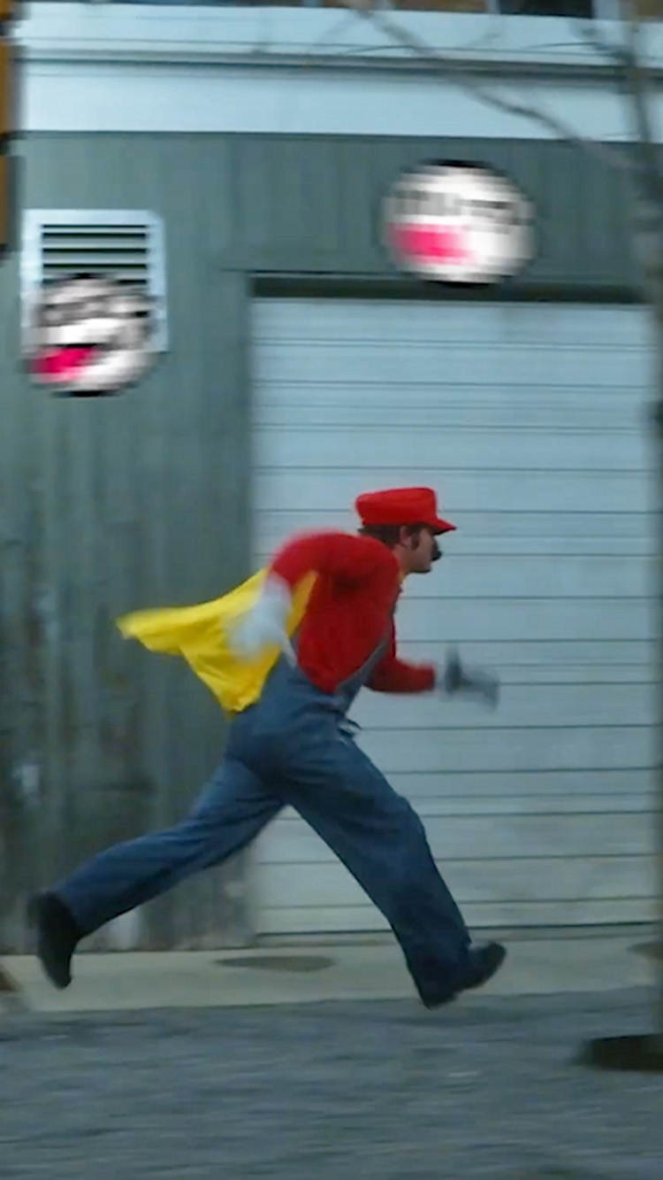 Mario brings classic platforming into reality