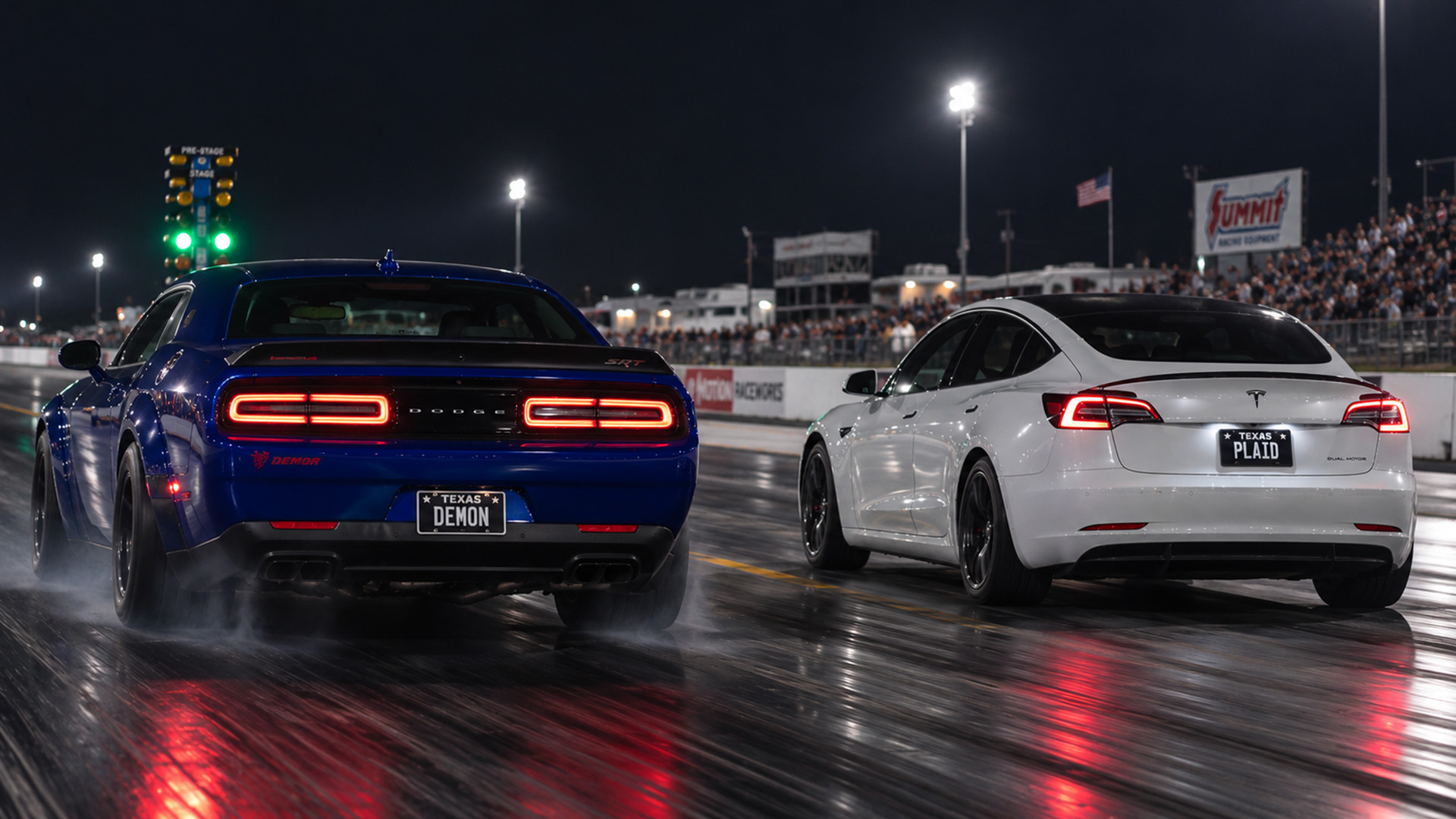 Can electric traction beat a drag-focused challenger?