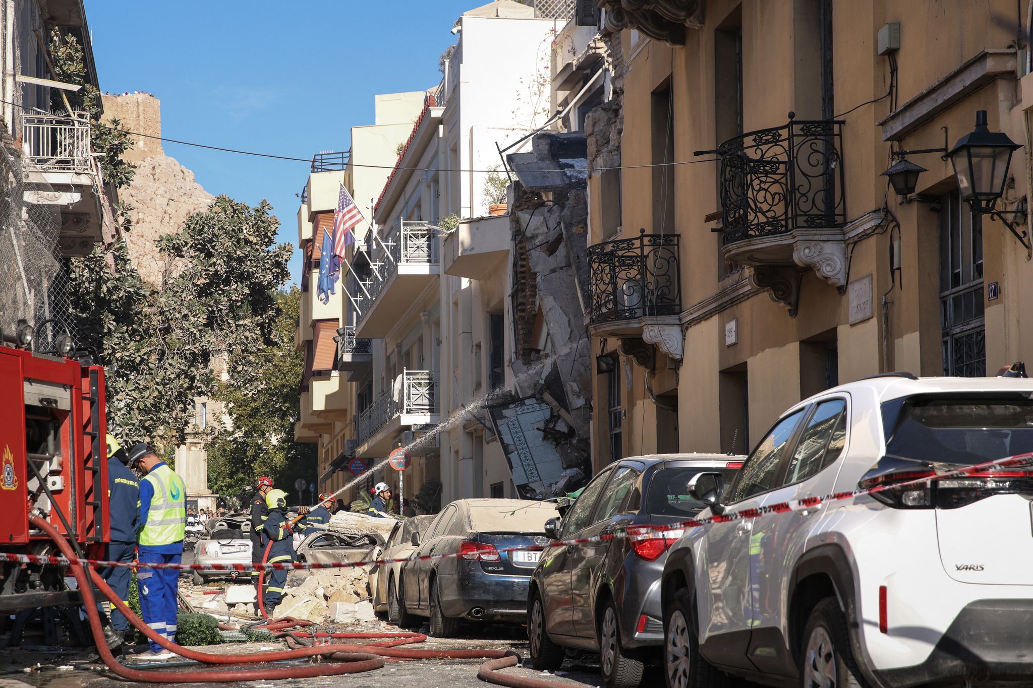 Six bodies recovered after Athens building explosion