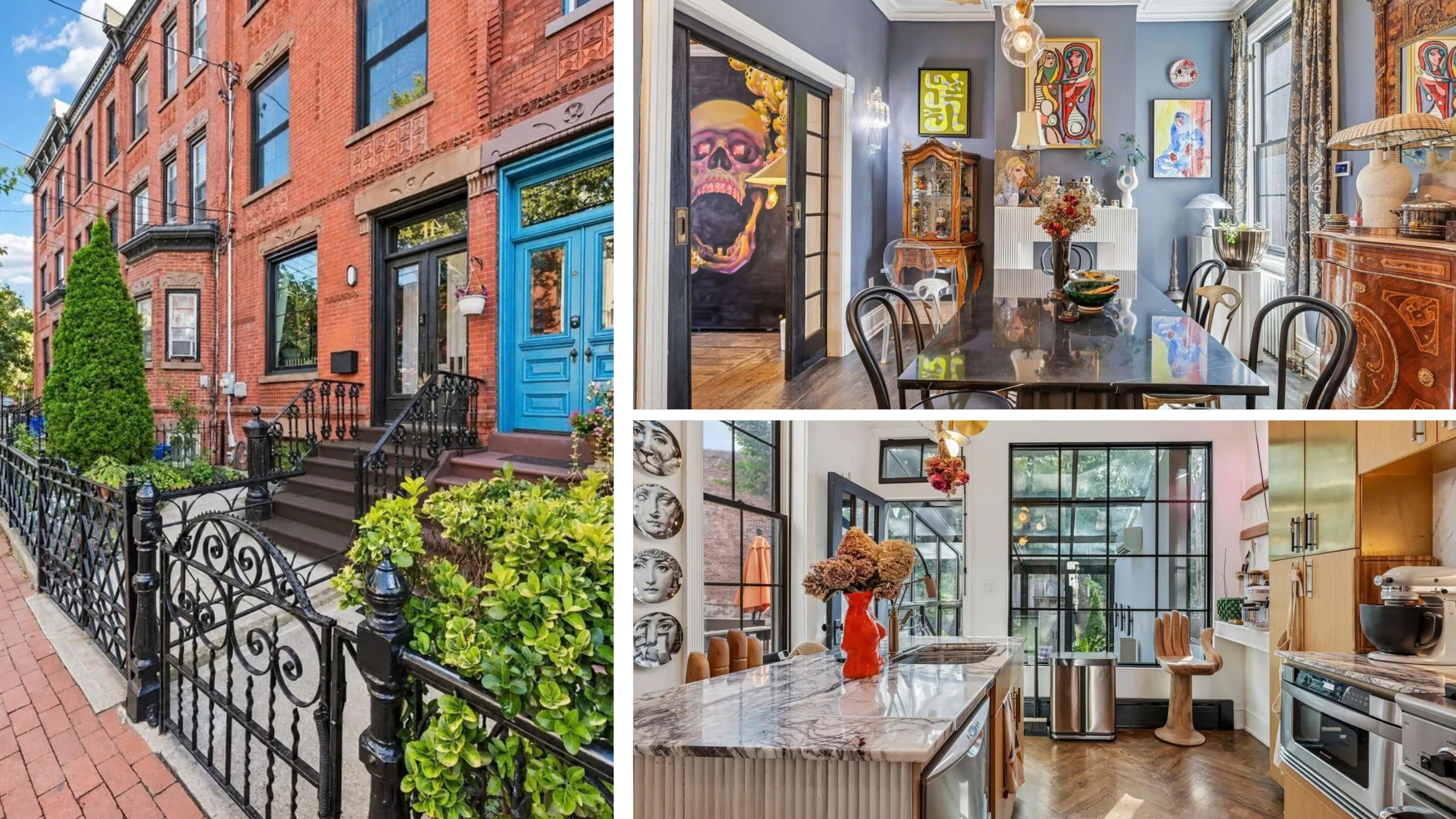 Inside a $1.2 million restored 1890s Jersey City brownstone that blends ...