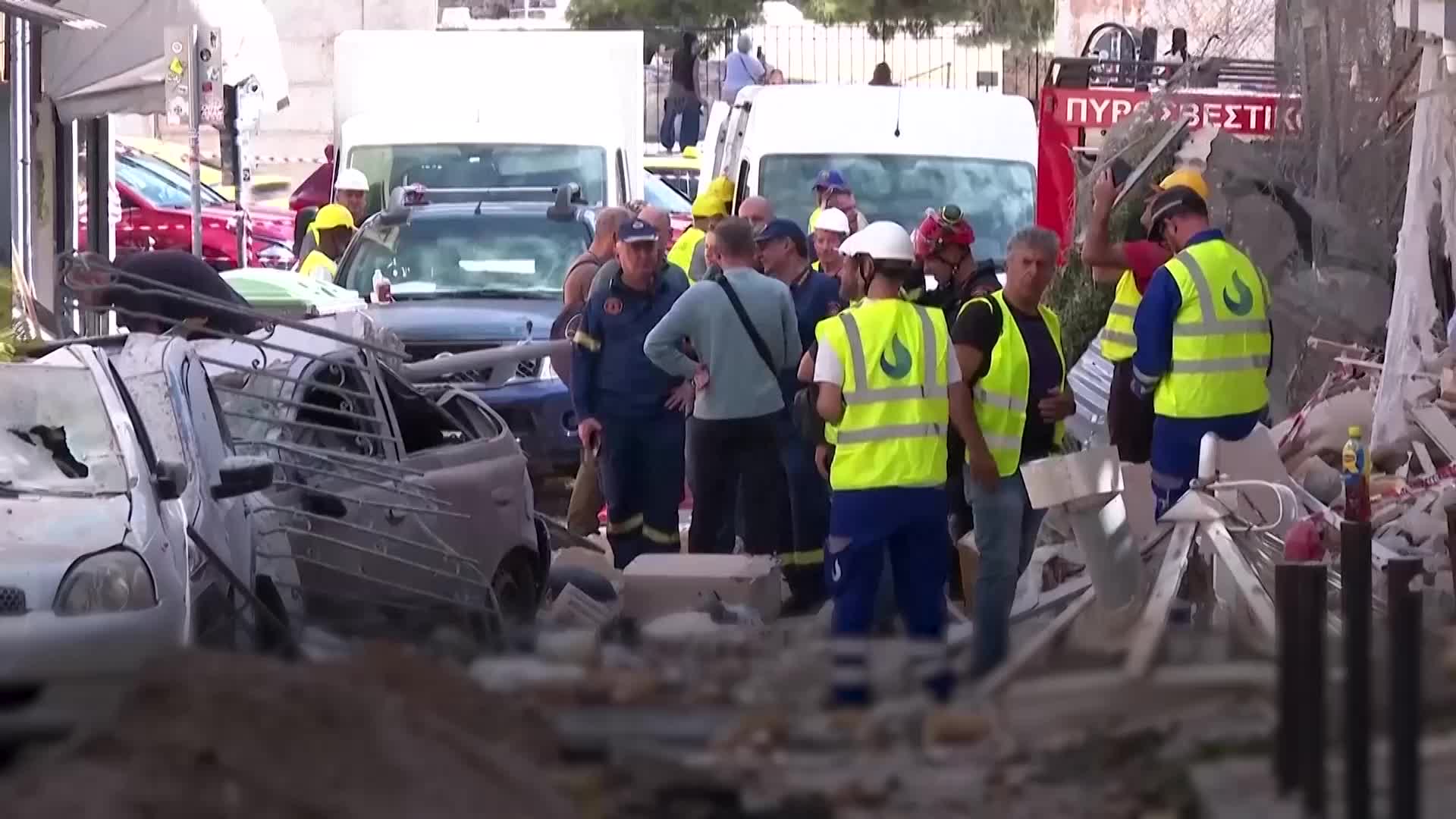 Briton and wife killed in Athens building collapse – reports