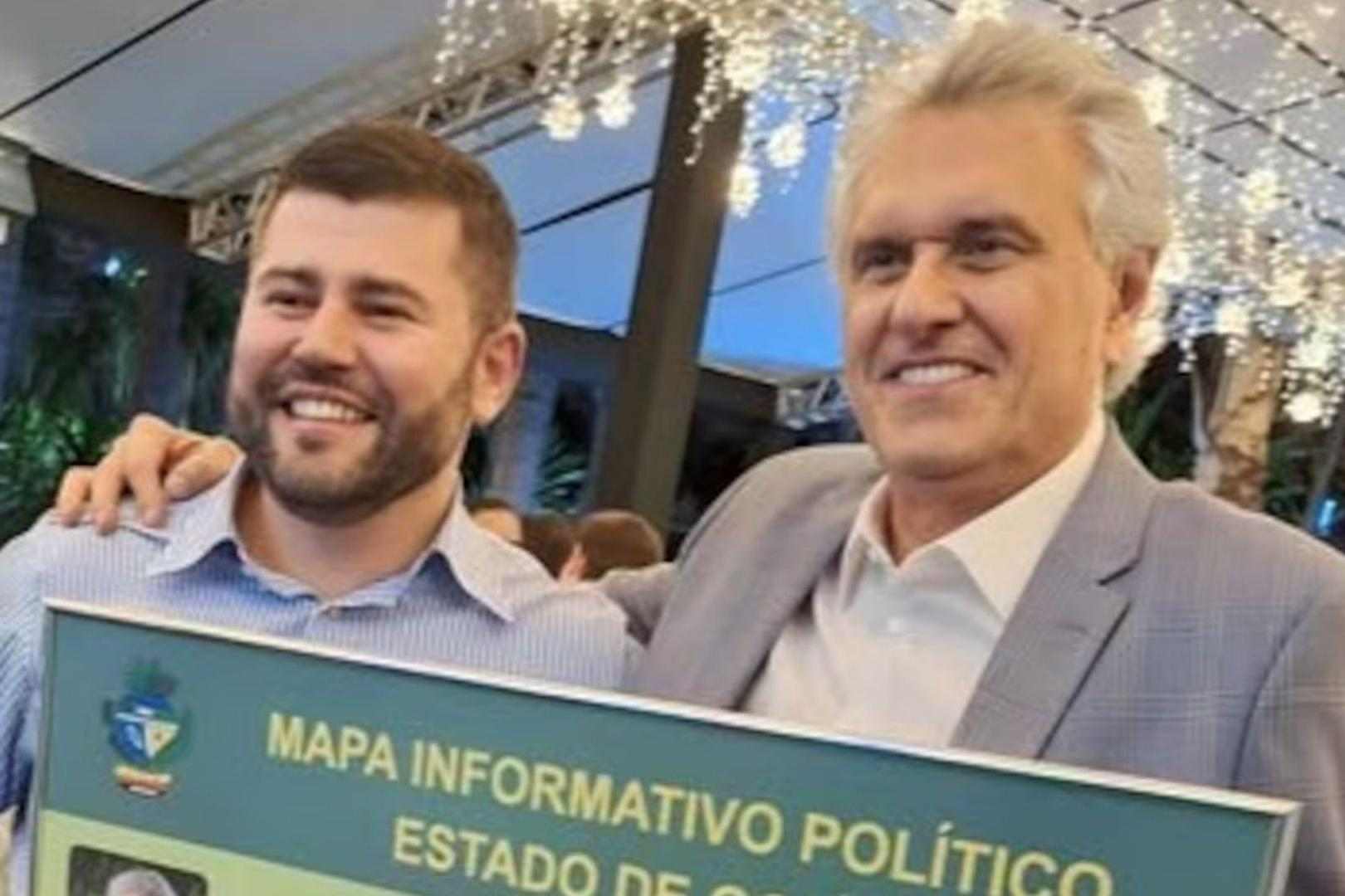Amilton Filho e Ronaldo Caiado. Foto: Reprodu&ccedil;&atilde;o/Facebook