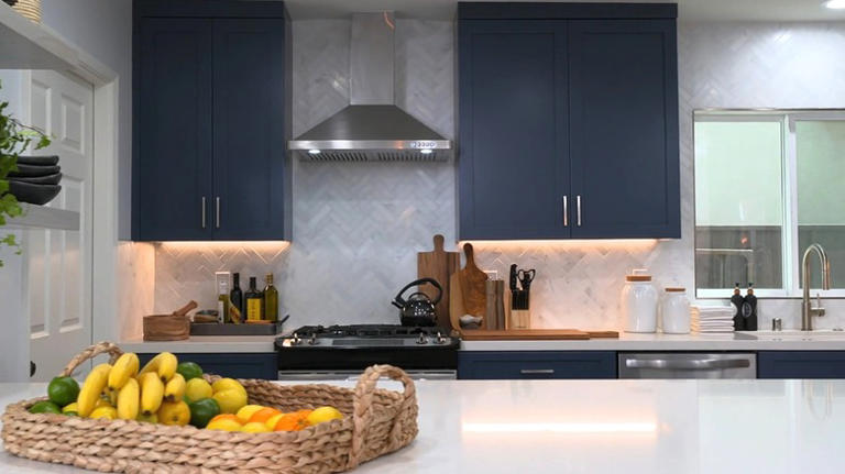 Christina Haack has a stylish alternative for subway tile backsplashes