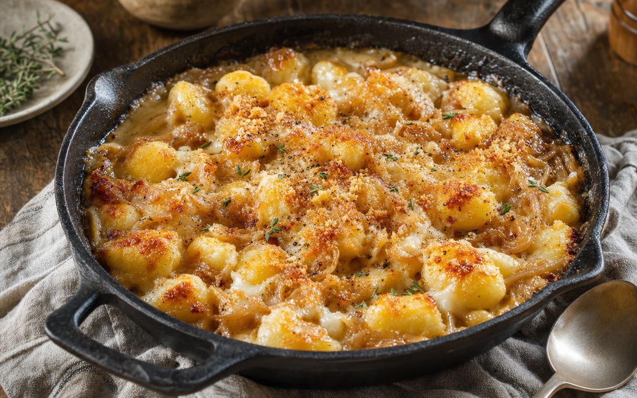 Oubliez la soupe à l'oignon : les gnocchis façon « soupe à l'oignon ...