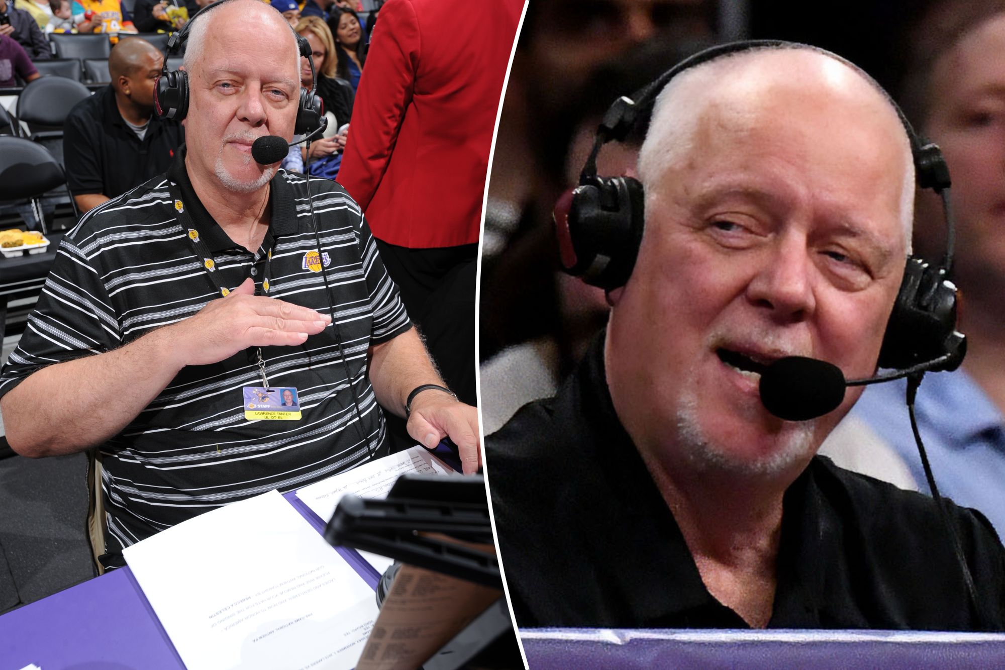 Lakers fans are going to miss Lawrence Tanter
