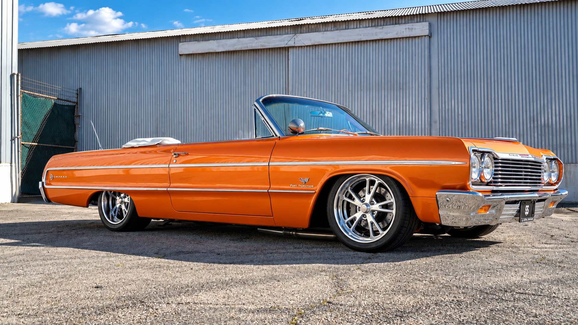 What makes this bagged Impala SS tribute so special?