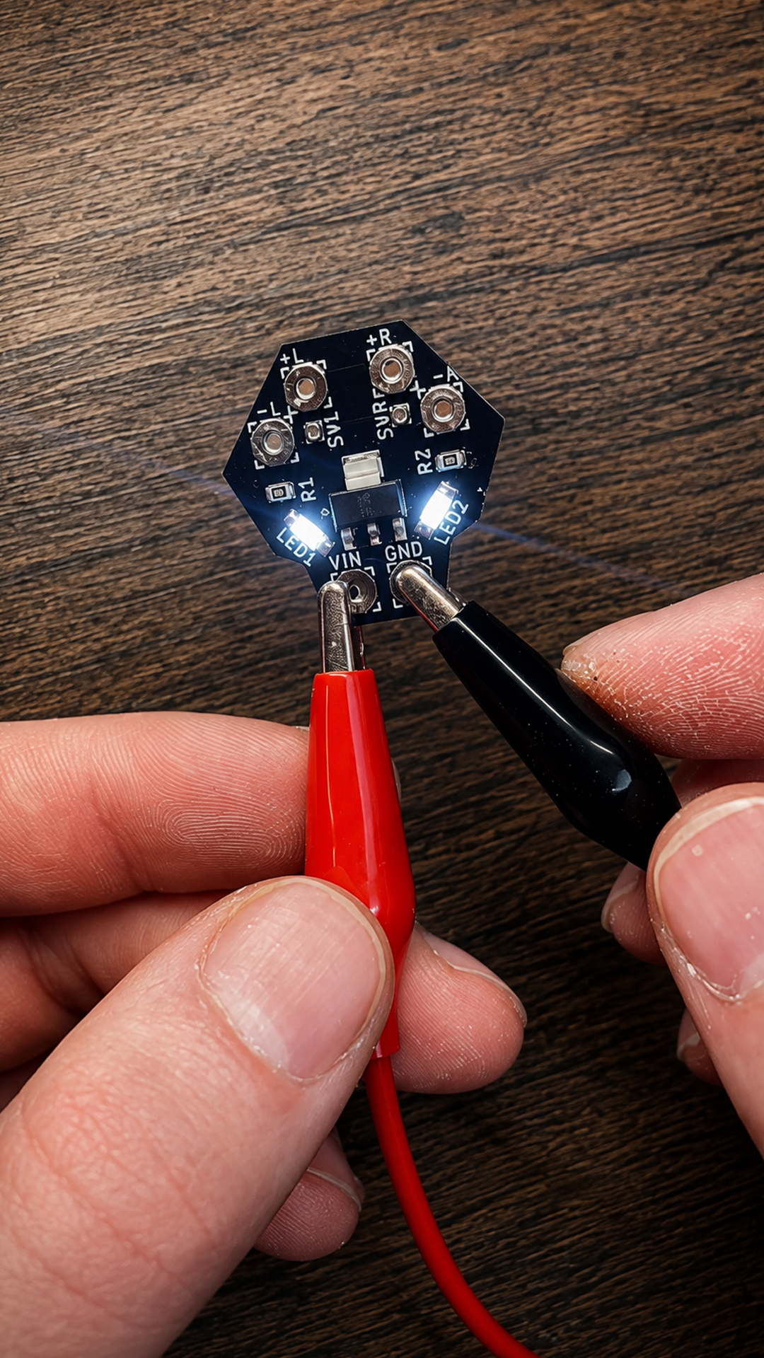 Step-by-step guide to building a custom circuit board from a diagram