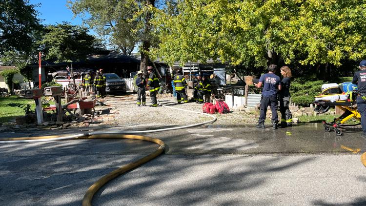 Woman in critical condition after east Indianapolis house fire