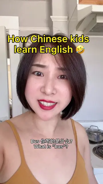 Chinese kids learning English with darkly funny homophones