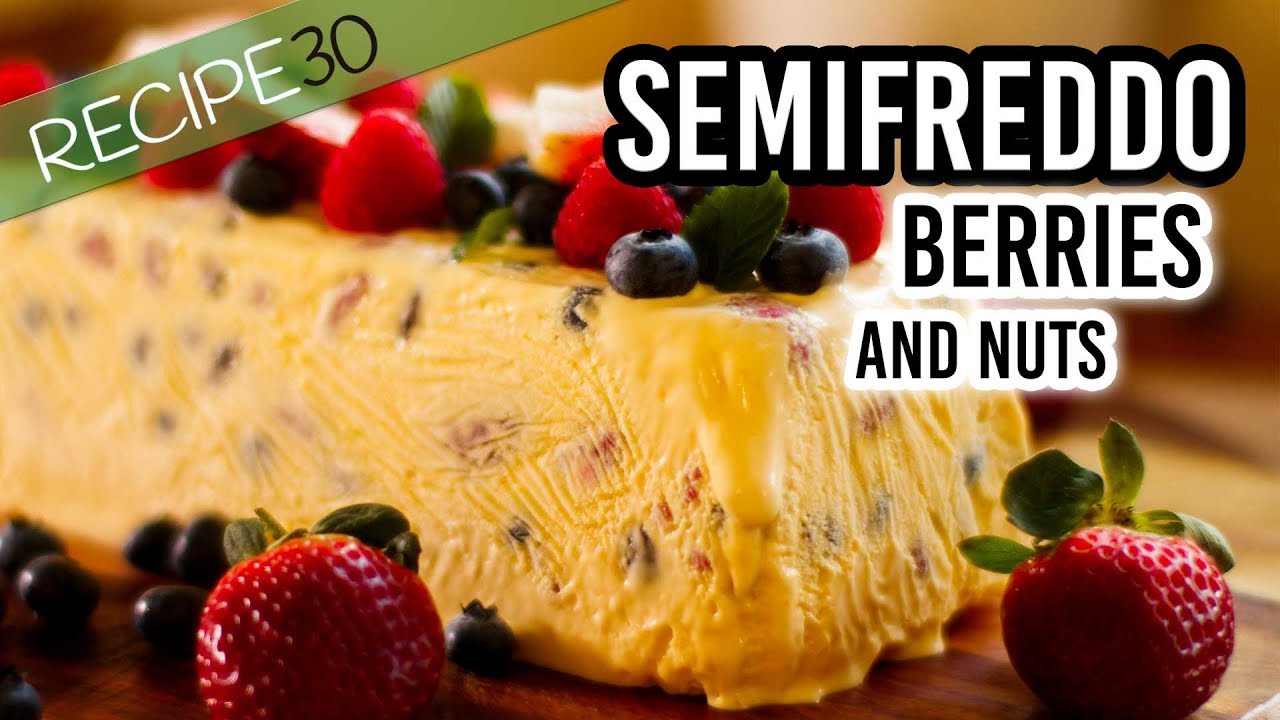 No-churn semifreddo, creamy and unreal 🍨