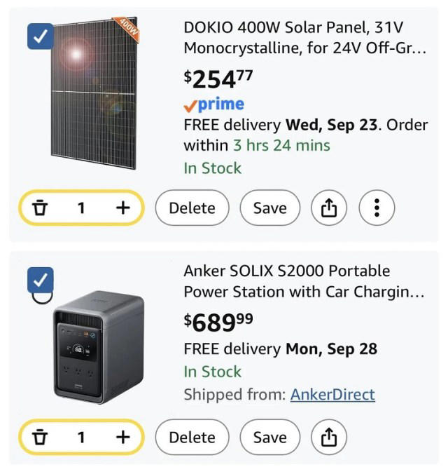 Atlanta DIYer asks if one 400W panel can back up a fridge, and ...