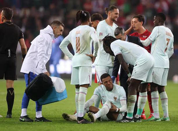 Mbappe scores but suffers knee injury as Zidane gets debut France ...