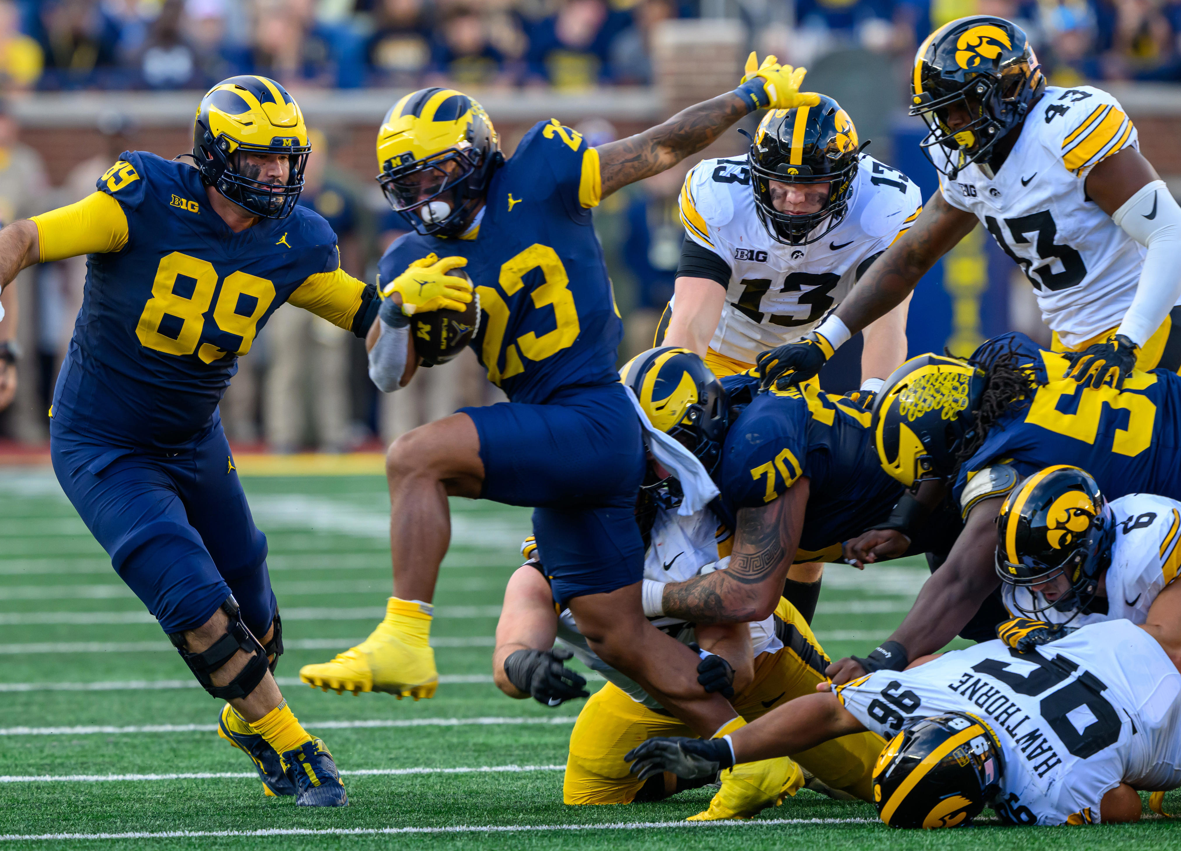 Michigan players agree with Whittingham, search for a 'clean' game