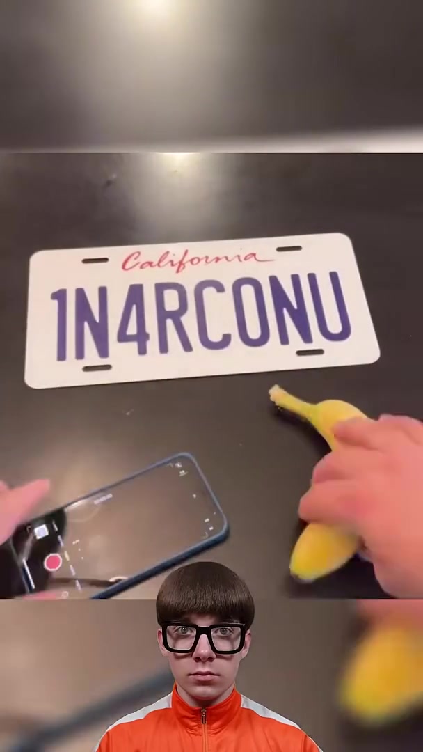 Invisible license plate hack