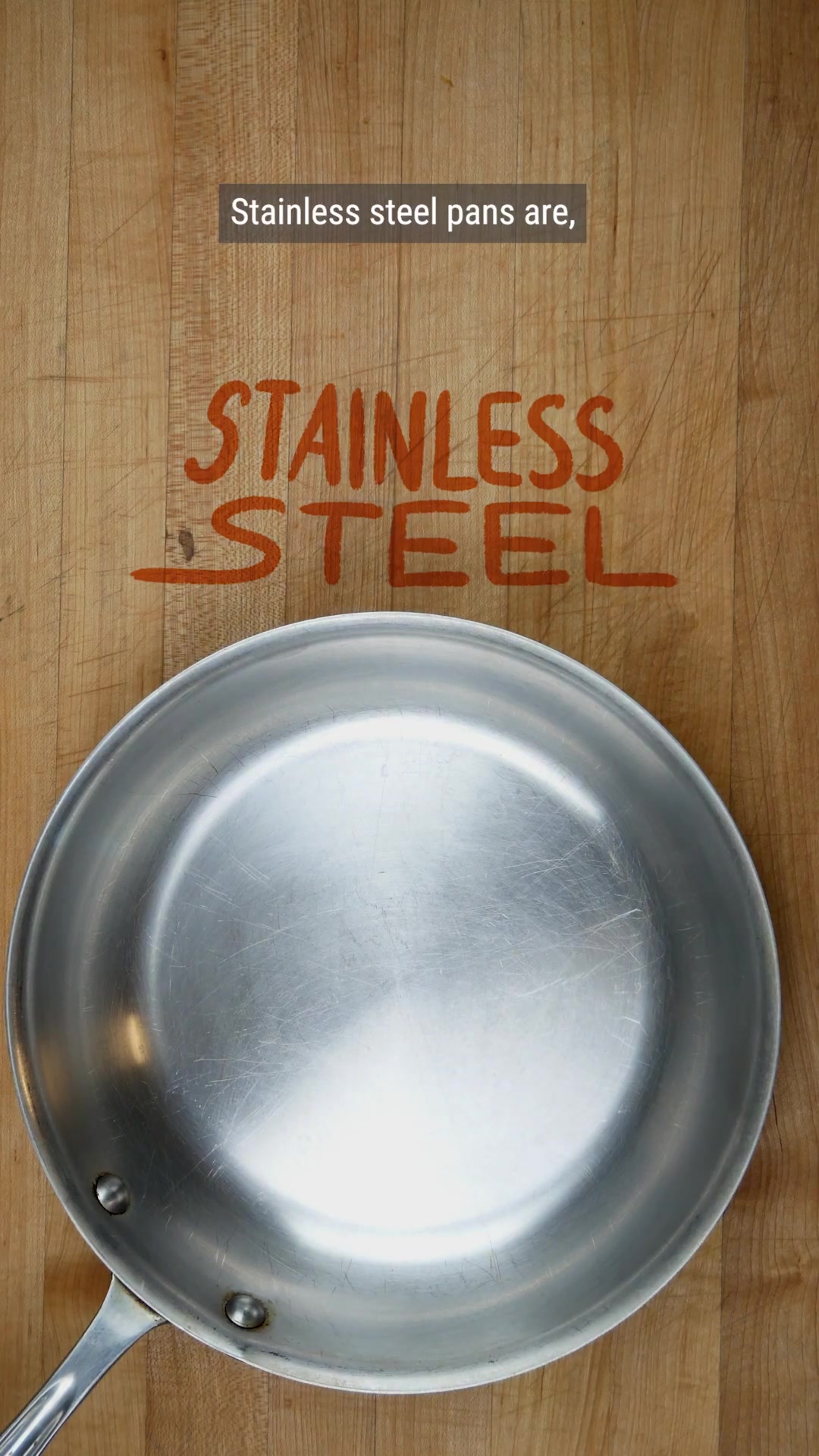 Why stainless steel pans are perfect for precise cooking