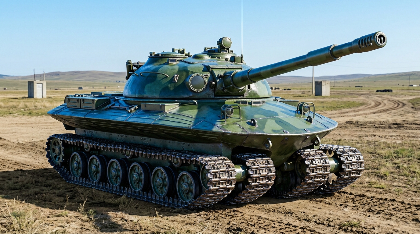 The Soviet super tank too heavy for its own bridges - Object 279
