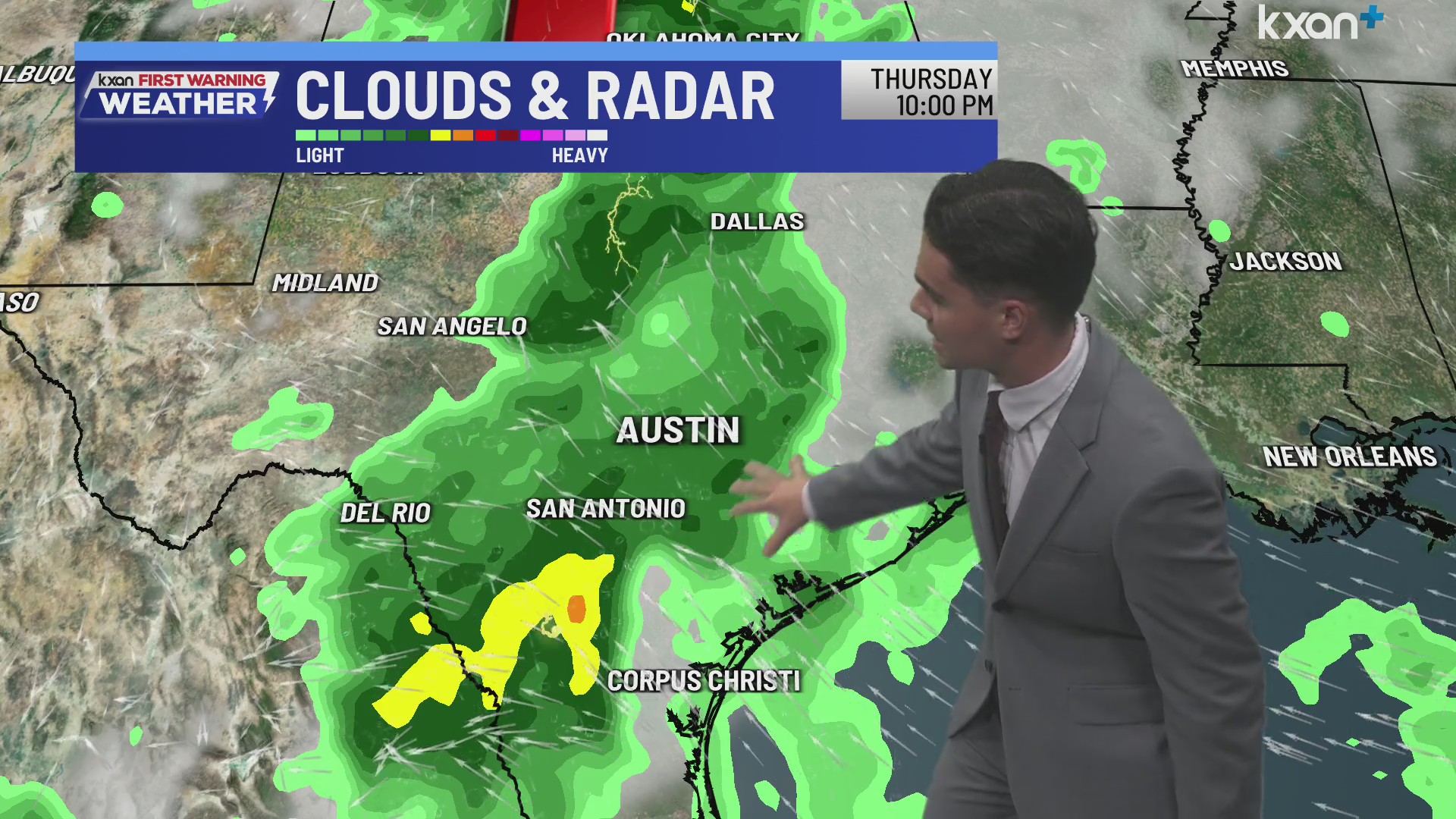 Pattern change in Texas, multiple days of rain chances | KXAN weather ...