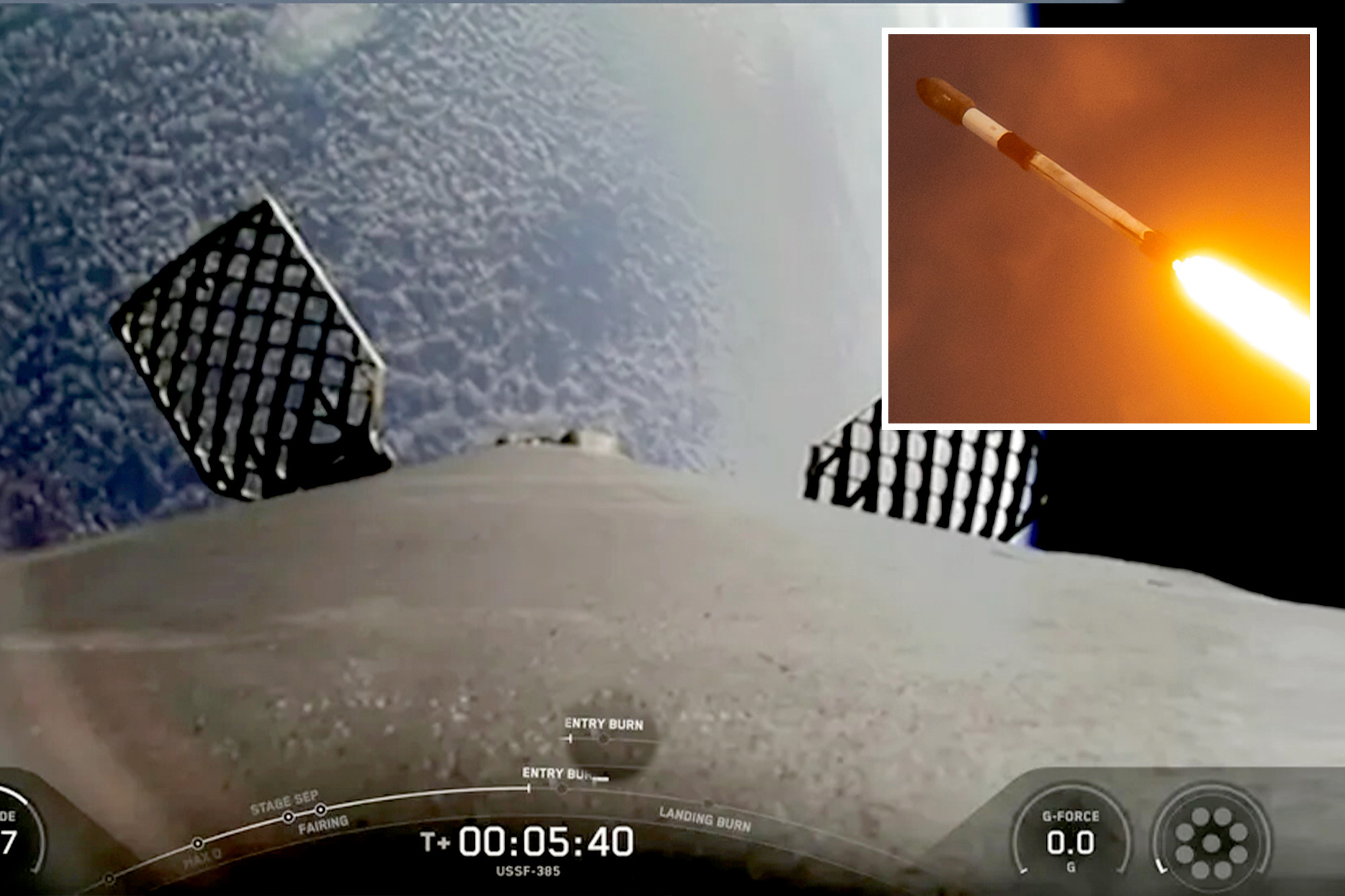 Mystery surrounds classified SpaceX rocket launch off California coast