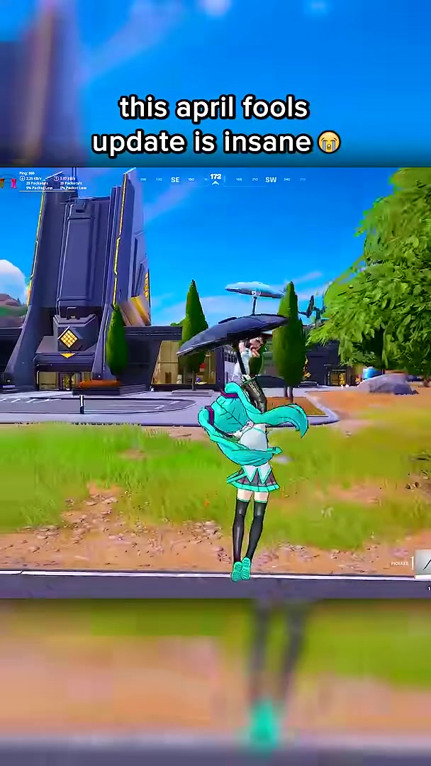 Fortnite April Fools update