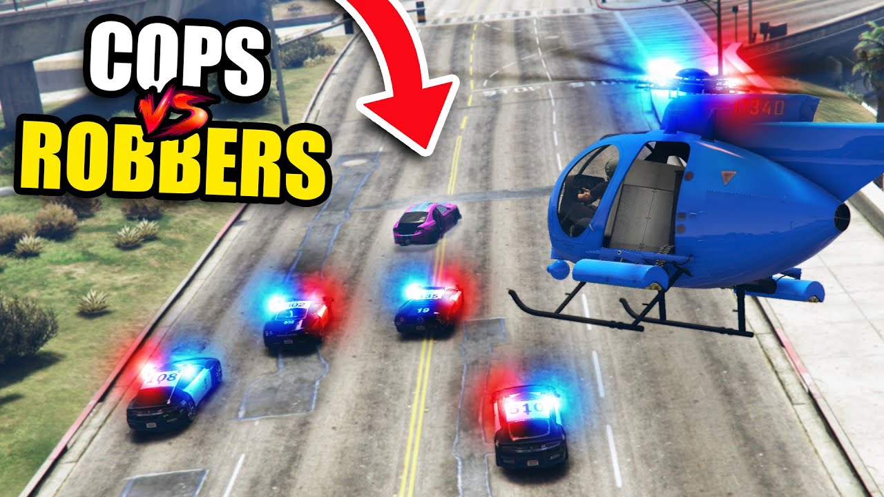 Cops and robbers gamemode in GTA 5!
