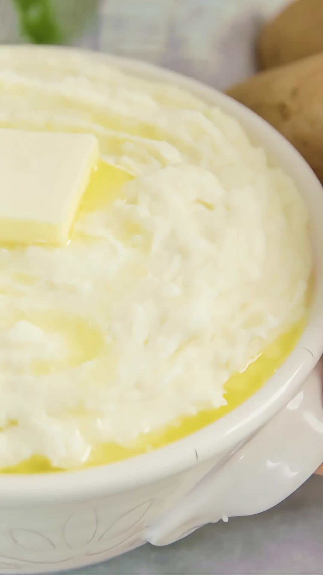 The creamiest mashed potatoes #potatoes #dinner #recipe #cooking # ...