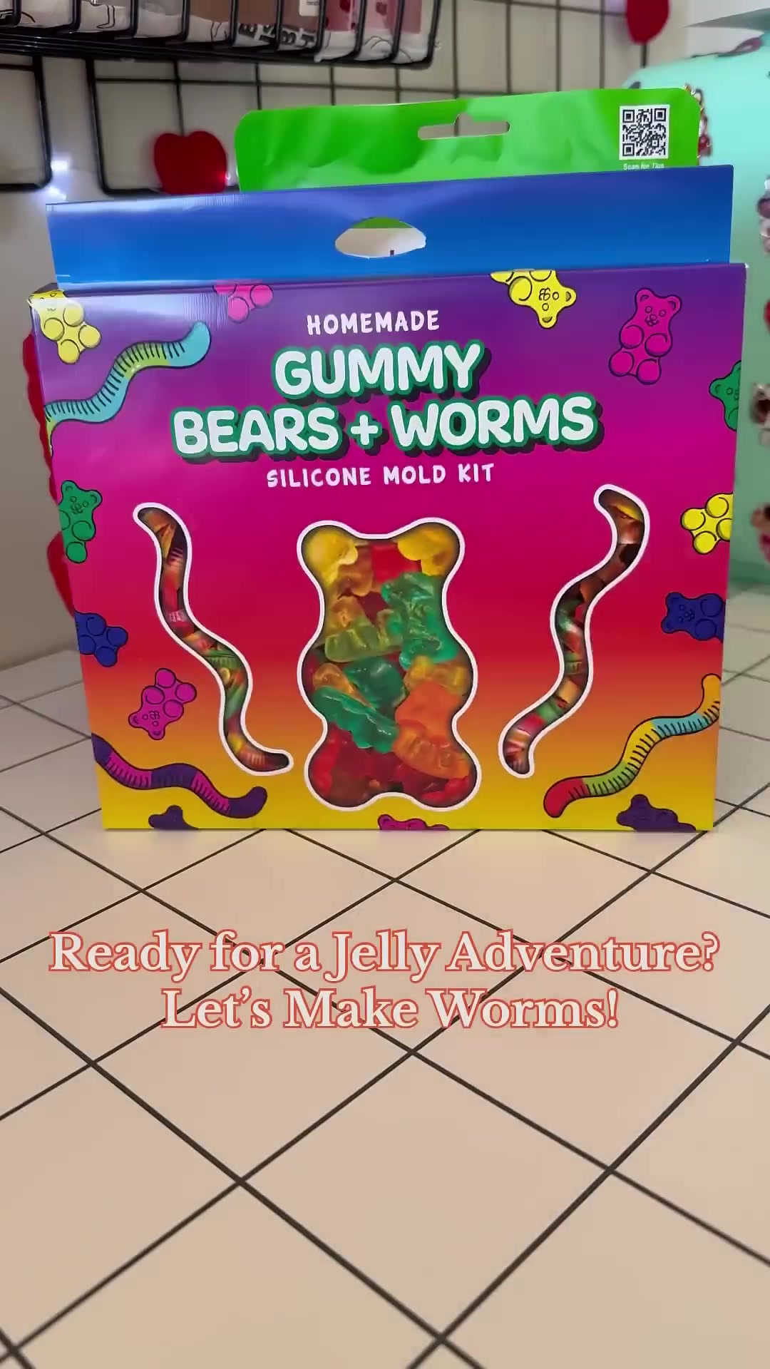 DIY gummy worms | ASMR candy making