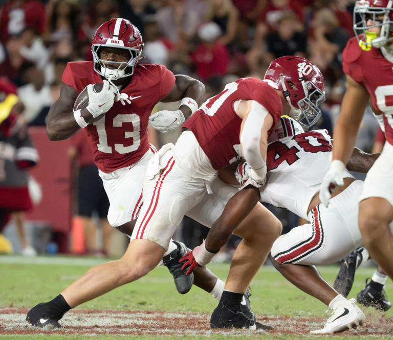 Who made Alabama football's first injury list before Georgia