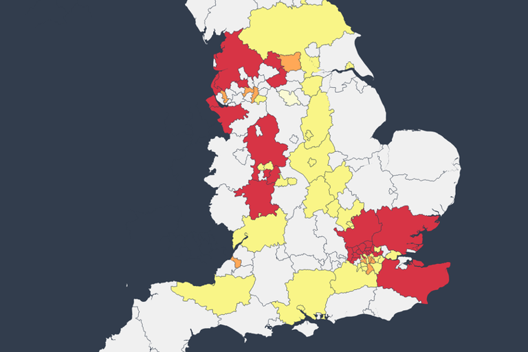 Measles outbreaks mapped as Birmingham records more than 80 cases so ...