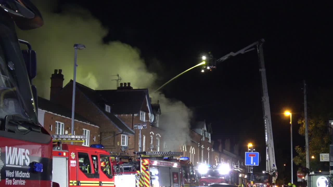 Huge emergency response as fifty firefighters tackle severe house fire ...