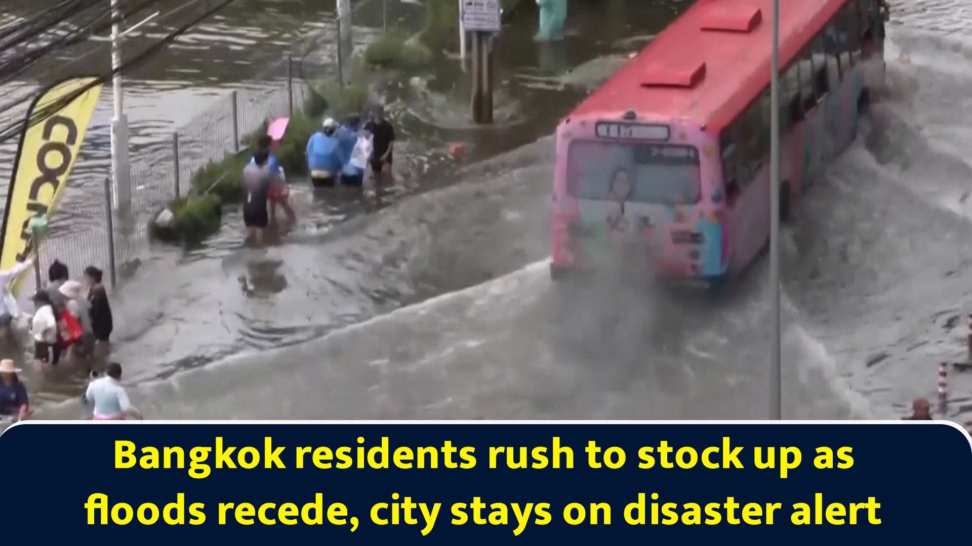 Bangkok residents rush to stock up as floods recede, city stays on ...