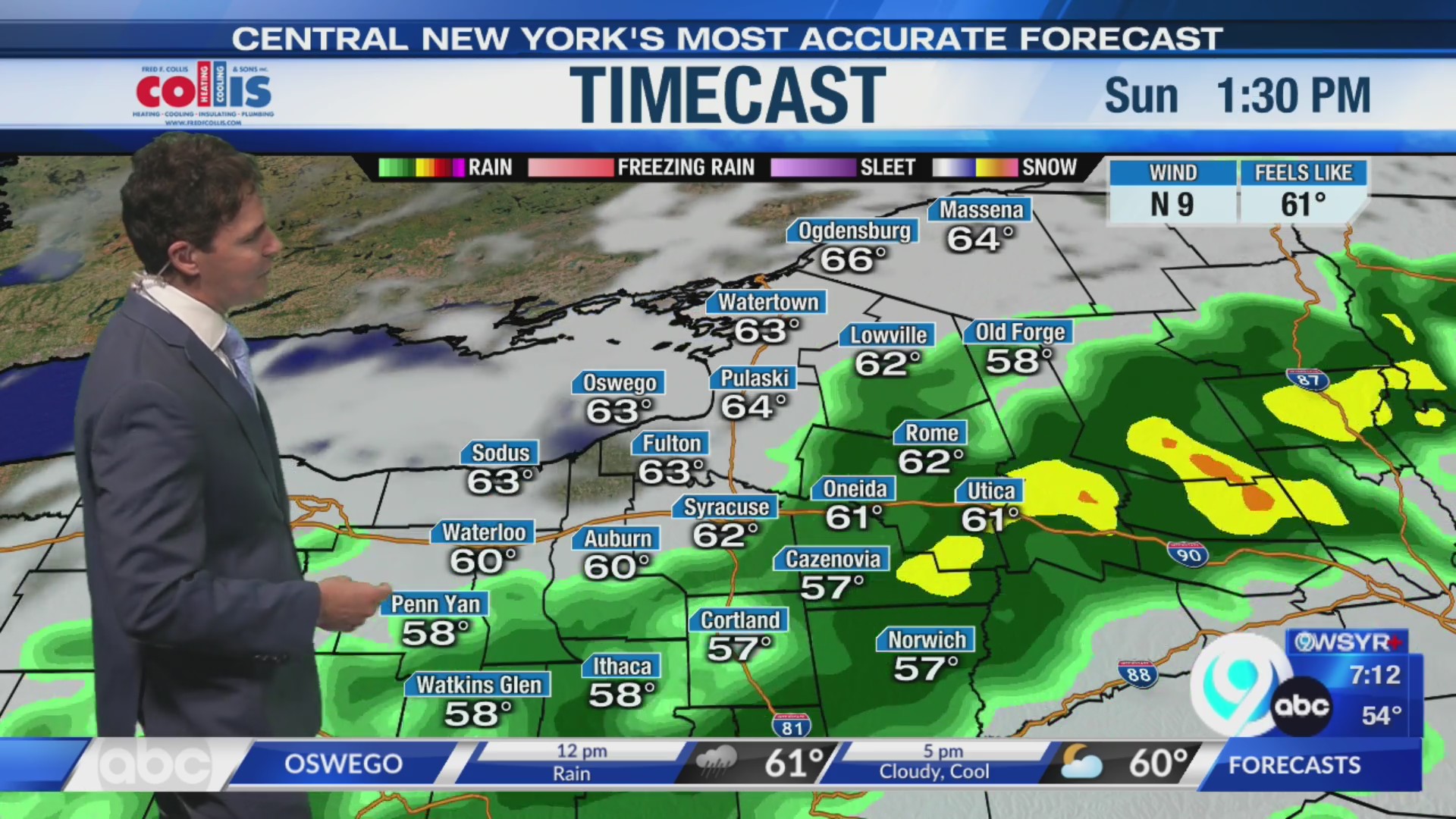 Storm Team forecast: 7AM Sunday 9-27-26