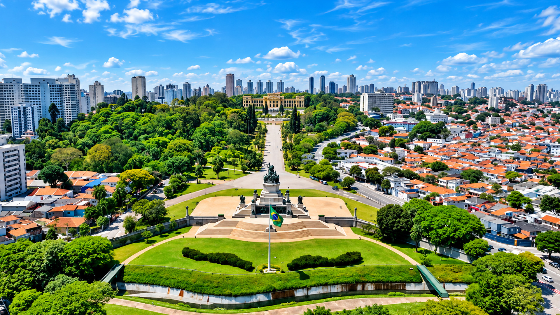 Historic landmarks among São Paulo’s modern towers