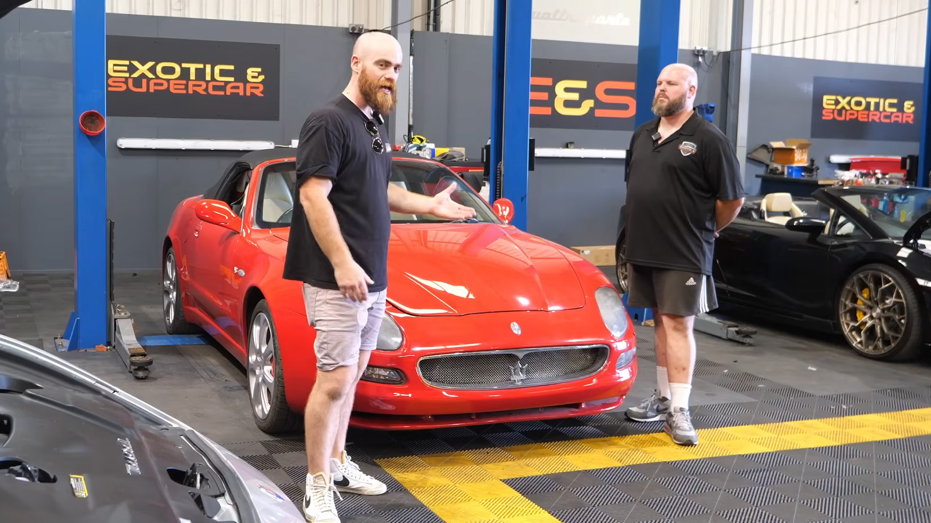 Maserati 4200 Spyder inspection reveals major rust and clocking